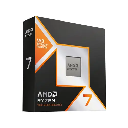 AMD Ryzen 7 9800X3D Processor with Radeon Graphics (8 Cores,16 Threads, Max Boost Clock Up To 5.2GHz