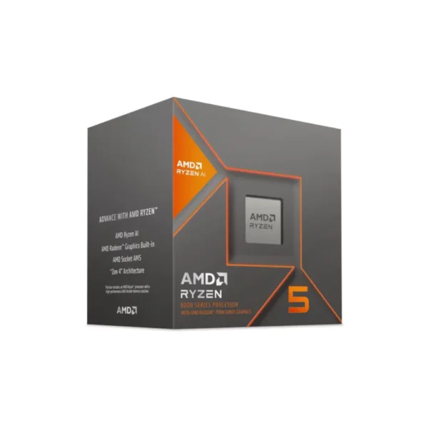 Amd Ryzen 5 8600G Processor With Radeon Graphics (Up To 5.0Ghz 22Mb Cache)